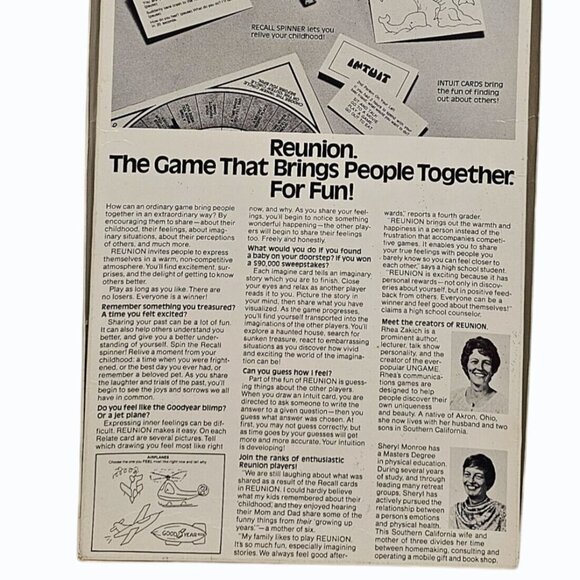 The Christian Version REUNION GAME By The Ungame Company INCOMPLETE / PARTS ONLY - Picture 7 of 16